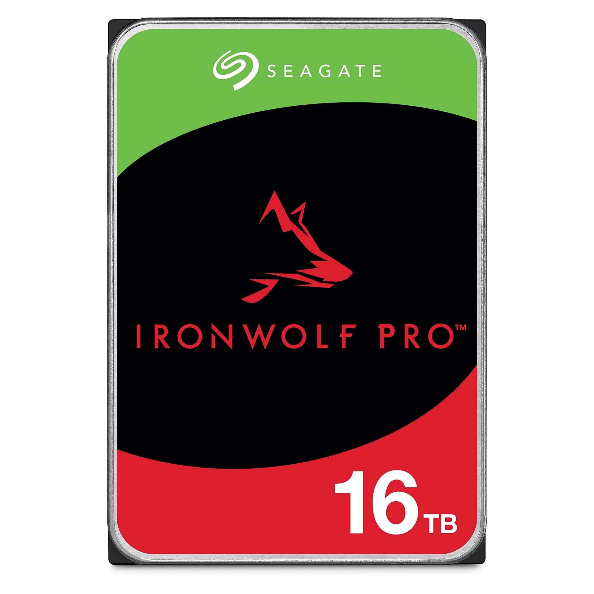 Seagate IronWolf Pro, 12 TB, Enterprise NAS Internal HDD –CMR 3.5 Inch, SATA 6 Gb/s, 7,200 RPM, 256 MB Cache for RAID Network Attached Storage (ST12000NT001)