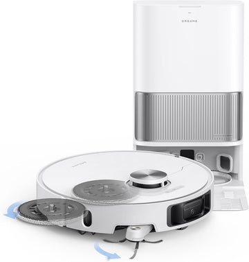 dreame L40s Ultra Robot Vacuum and Mop, 19,000Pa Suction & Auto Empty | Mop Self-Cleaning,100% Detangling DuoBrush, Extendable Mop & Side Brush, 1.57in (4cm) Obstacle Clearing, Smart Control