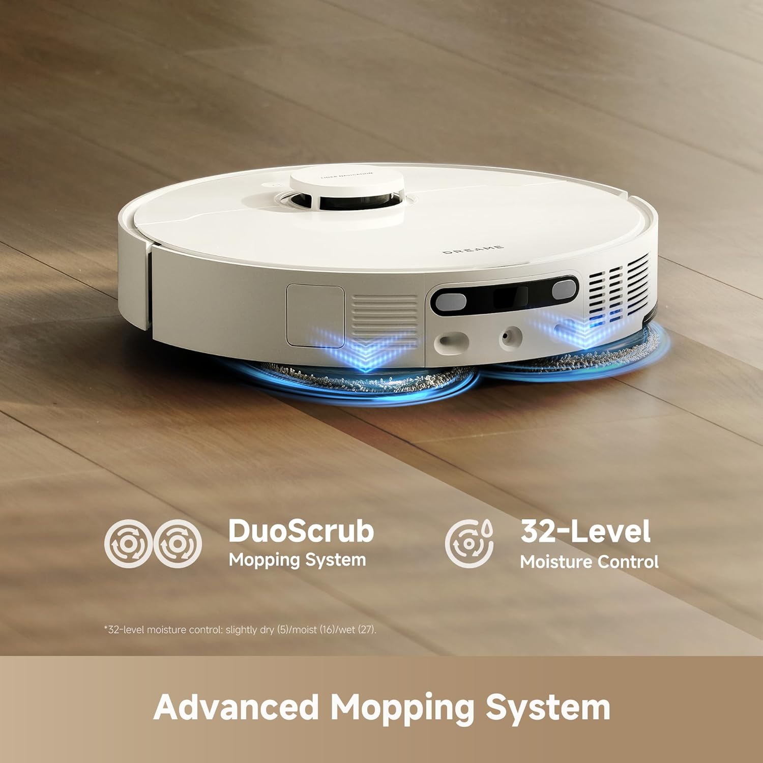 dreame L40 Ultra Gen 2 Robot Vacuum and Mop with 25,000Pa Suction | Extendable Side Brush & Mop, All-in-One Self-Emptying & Cleaning Dock, 10.5mm Mop Lifting, Obstacle Avoidance, App Control