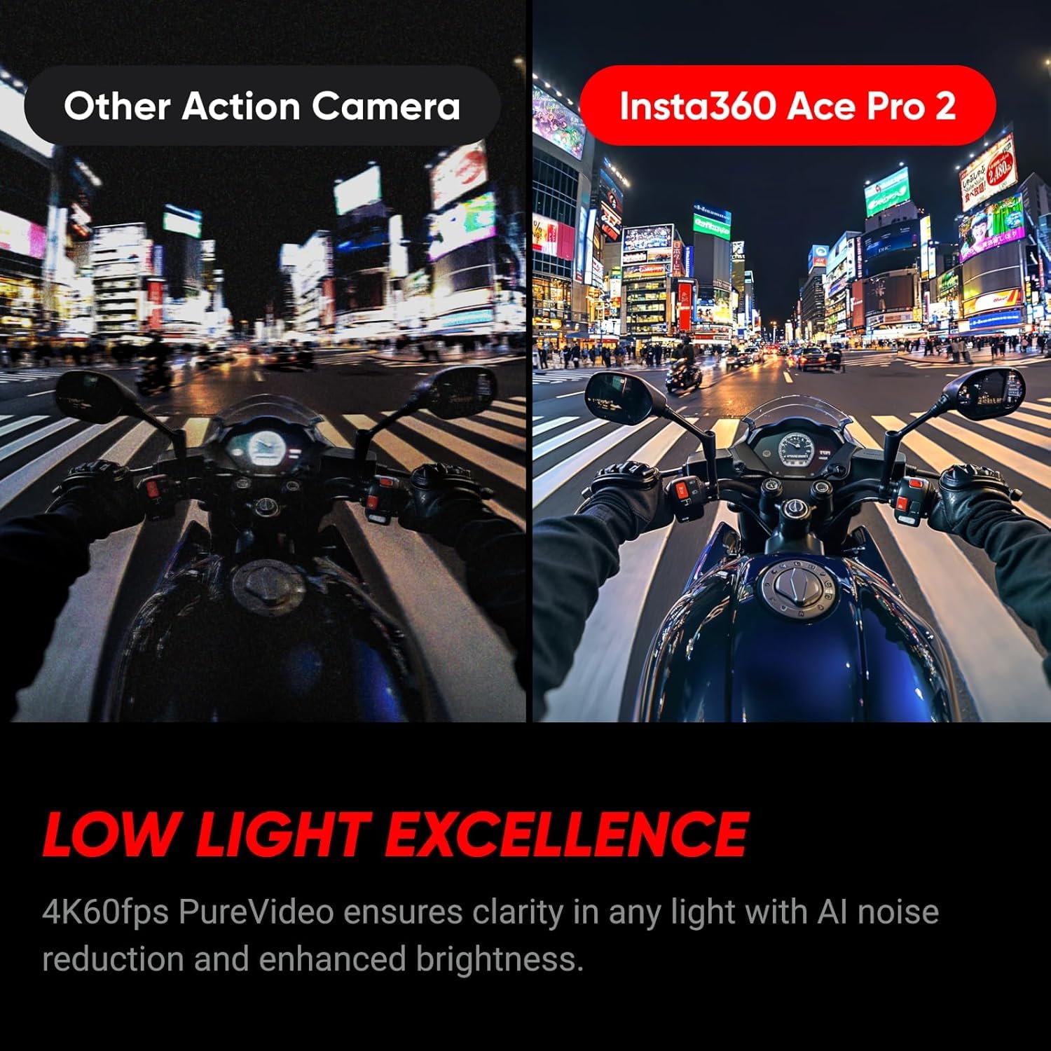 Insta360 Ace Pro 2-8K Waterproof Action Camera Co-Engineered with Leica, Flagship 1/1.3" Sensor, 8K30fps, 4K60fps, 2.5" Flip Screen, AI Noise Reduction, Long Lasting Battery