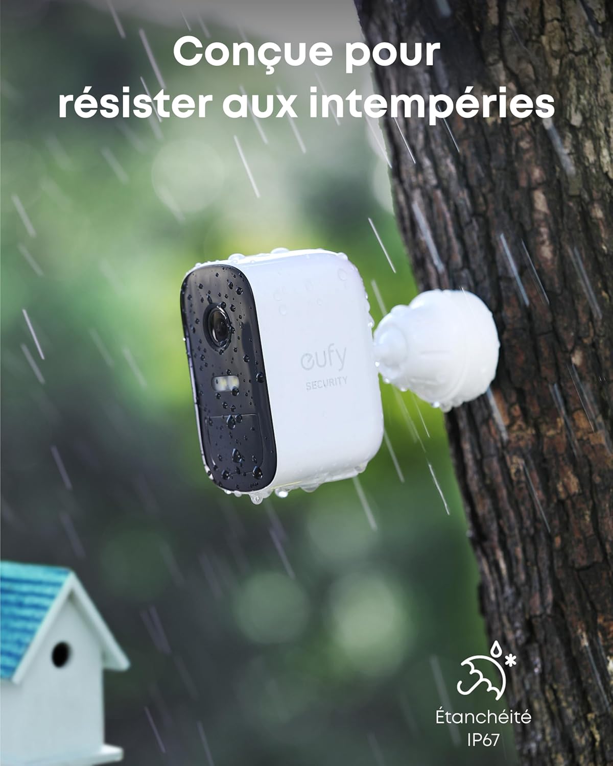 eufy Security, eufyCam 2C Pro Wireless Home Security Add-on Camera, 2K Resolution, 180-Day Battery Life, HomeKit Compatibility, IP67 Weatherproof, Night Vision, and No Monthly Fee