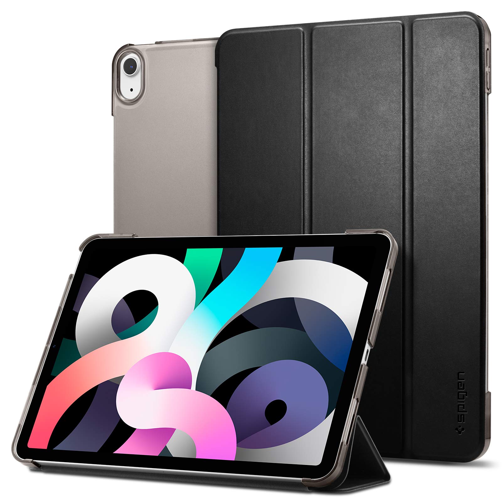 Spigen for iPad Air 11 Inch Case M4/M3/M2(2026/2025/2024), iPad 10.9 Inch 5th/4th Gen Cover(2022/2020), Ultra Hybrid Pro, Full Cover Folio Case with Pencil Holder, Trifold Stand - Lavender