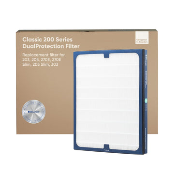 Blueair Classic 200 Series Genuine DualProtection Filter; Classic 203, 270E, 303, 201, 250E, 215B, 210B, 205