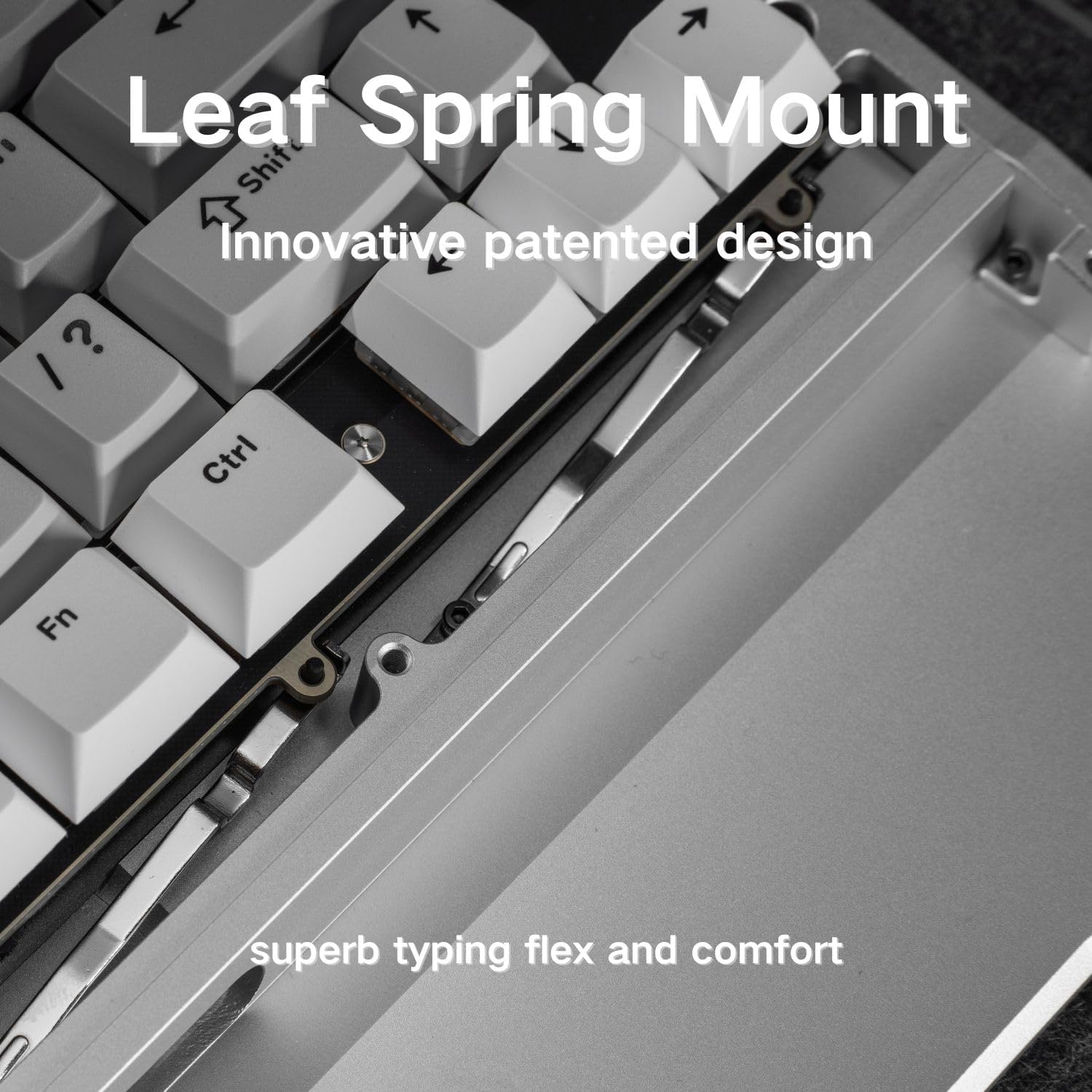Black Diamond 75 v2 RGB Wireless Mechanical Gaming Keyboard, 2.4G 2ms Latency, Tri-Mode Connection, Leaf Spring Mount, Custom Internals, Hotswapable Switch