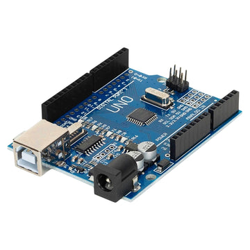 HIDDENWAVES UNO R3 SMD compatible with IDE, Development Board with USB cable and Header Pins.