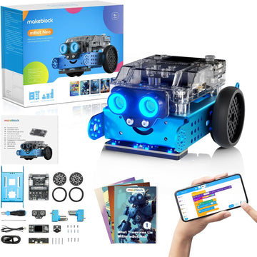 Makeblock mBot2 Coding Robot for Kids, AI Learning Support Scratch & Python Programming, Robotics Kit for Kids Ages 8-12 and up, Building STEM Robot Toys Gifts for Boys Girls