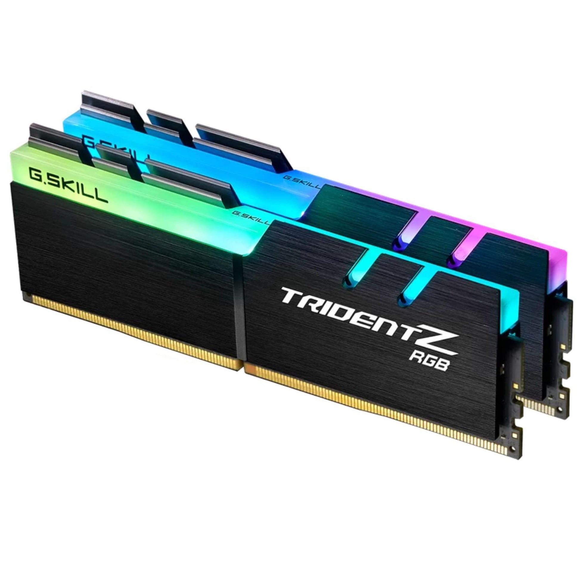 G.Skill Trident Z RGB 32GB(2x16GB) DDR4-3600MHz CL18-22-22-42 1.35V Desktop Memory RAM - F4-3600C18D-32GTZR, Black