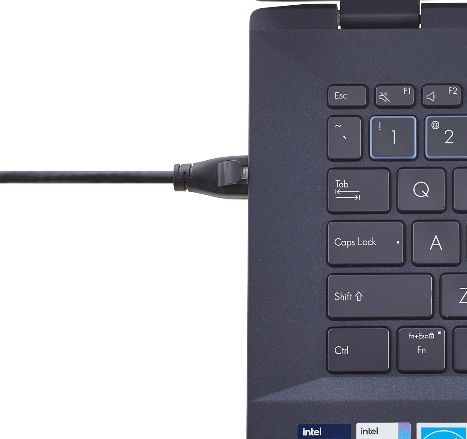 Amazon Basics RJ45 Cat-6 Ethernet Patch/LAN Cable for Personal Computer - 5Feet (1.5Meters), Black