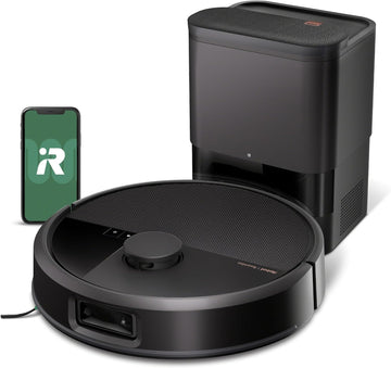 iRobot Roomba Max 715 Pet Robot Vacuum, 30,000Pa Suction, Dual Rubber Anti-Tangle Brushes & Side Brush, 90 Days Self-Emptying, PrecisionVision AI Obstacle Avoidance, 3D Mapping, Advanced Dirt Detect