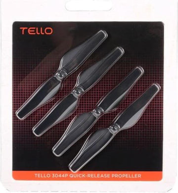 Careflection Original Ryze DJI Tello RC Drone Part 2 Pairs Propellers CW/CCW Lightweight and Durable, Easy to Mount and Detach Quick-Release FPV Quadcopter Fan, (Black) for Tello