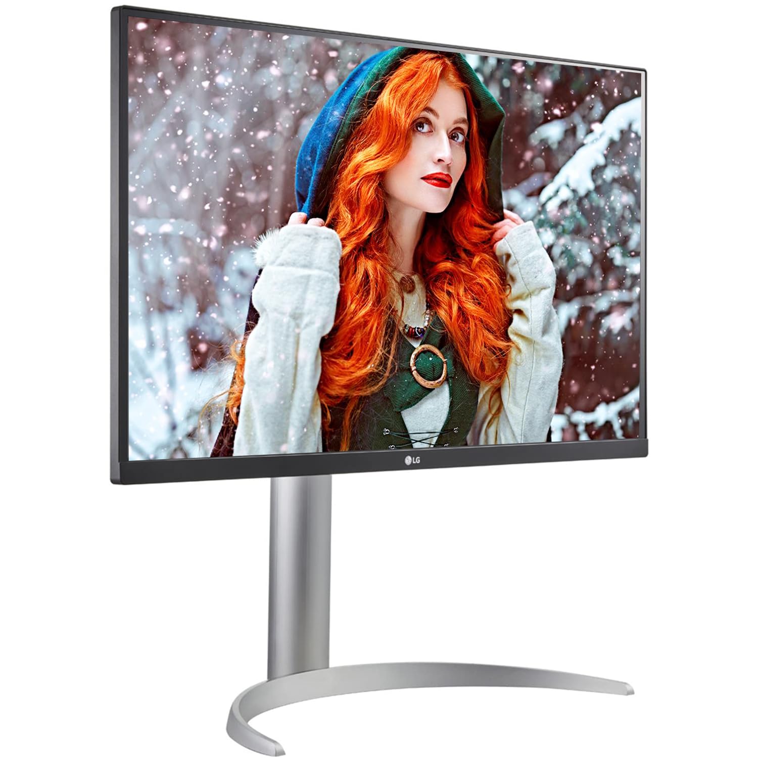LG 27" (68.58 cm) Ultrafine™ UHD 4K IPS Display (3840x2160), VESA Display, HDR 10, AMD Free sync, DCI-P3 95%, Speaker(5Wx2, 2.0ch), Maxx Audio, 60Hz Refresh Rate, USB Type-C, HDMI - 27UP850N-W