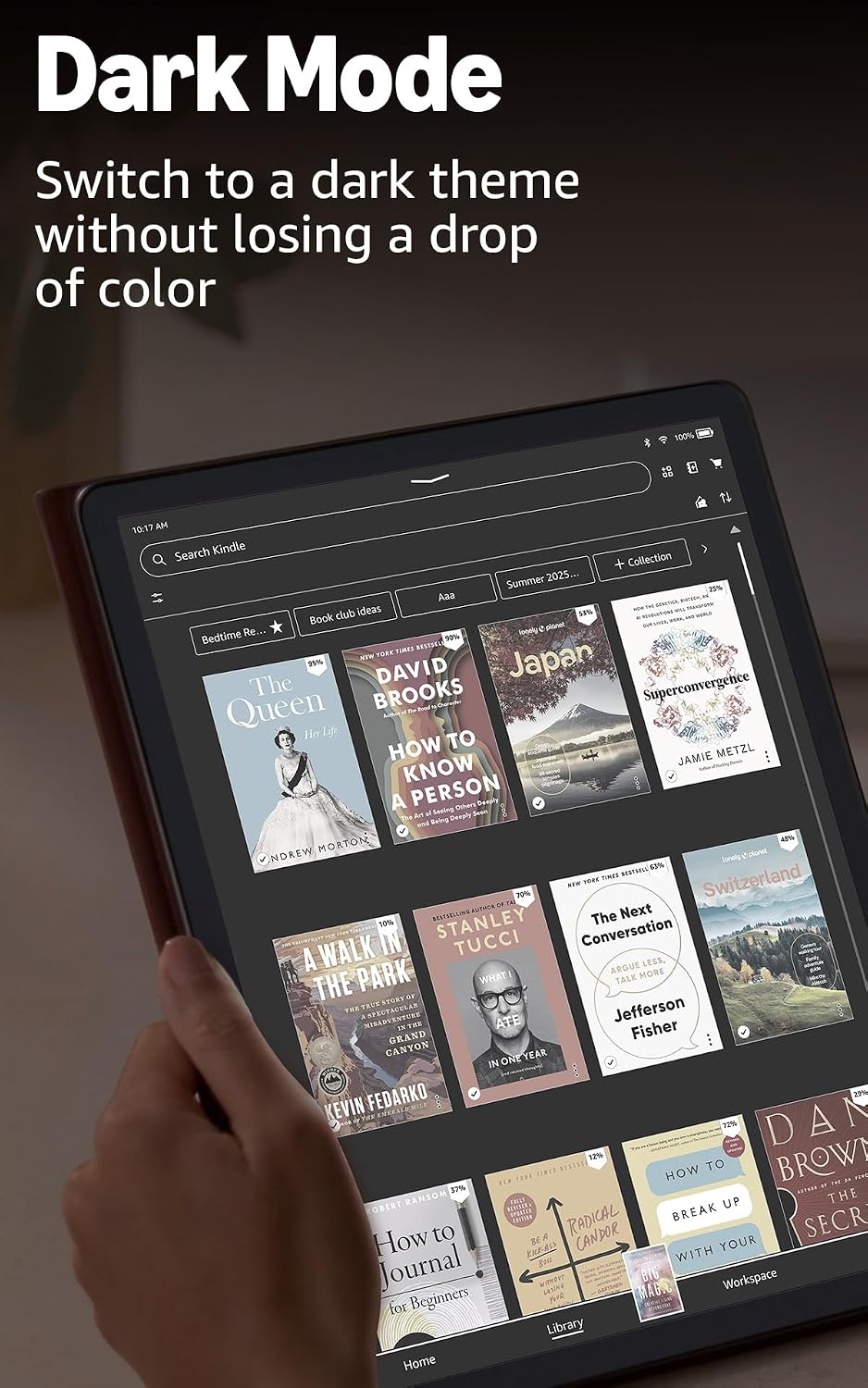 Amazon Kindle Scribe Colorsoft 64GB (newest model) — 11” paper-like color display with front light — One notebook to replace them all — Write in notebooks, docs, and books. Pen included - Graphite