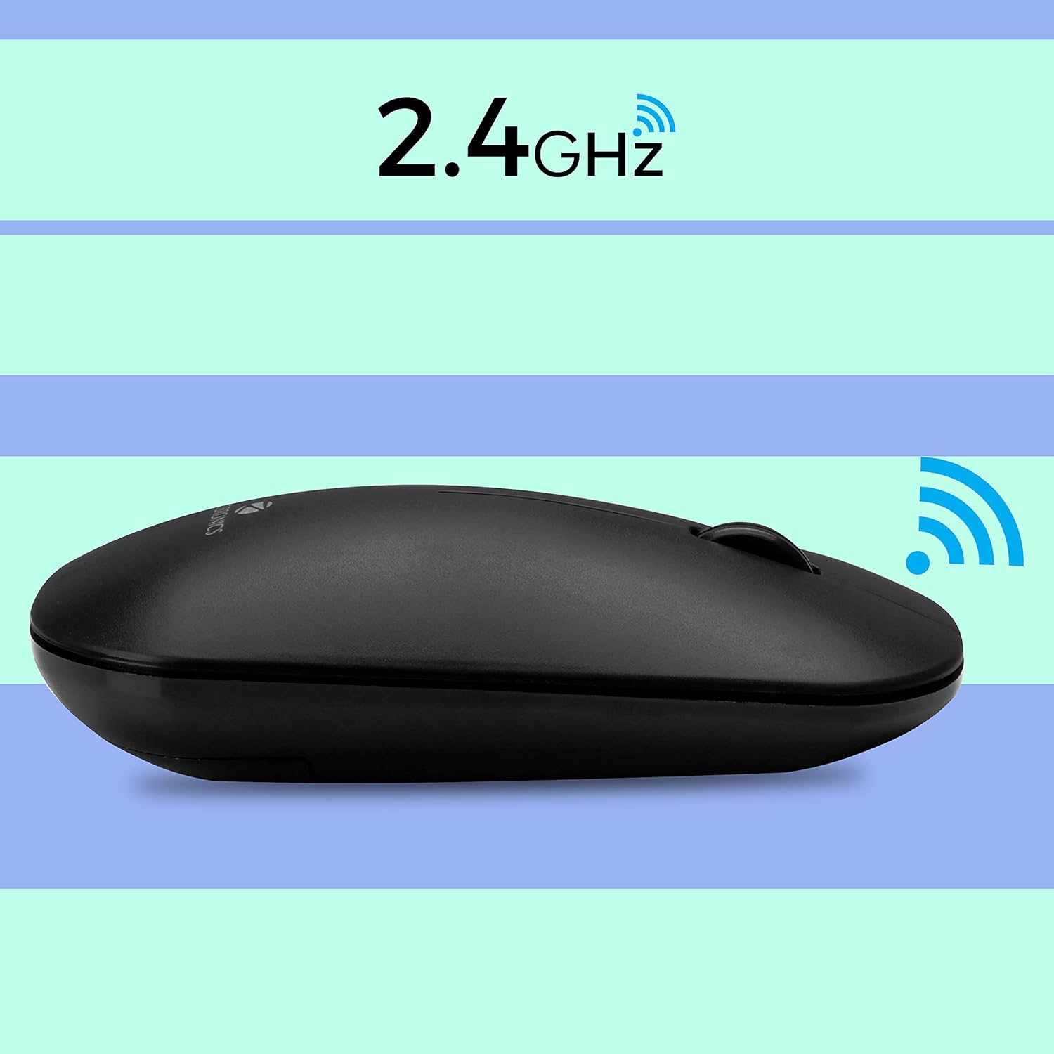 Zebronics-Zeb Dazzle Wireless Optical Mouse with Nano Receiver (Black)