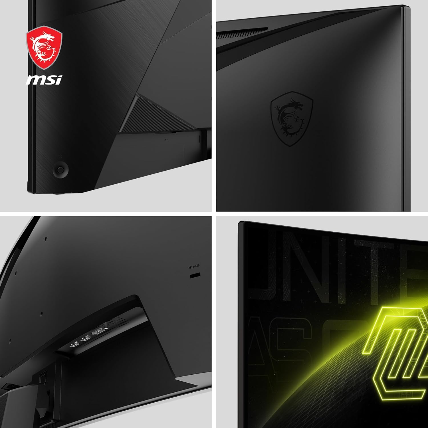 MSI MAG 27CQ6F 27 Inch 2K WQHD Curved Gaming Monitor - 1500R 2560 x 1440 Rapid VA Panel, 180 Hz / 0.5ms (GtG, Min.), Adaptive-Sync - DP 1.4a, HDMI 2.0b CEC