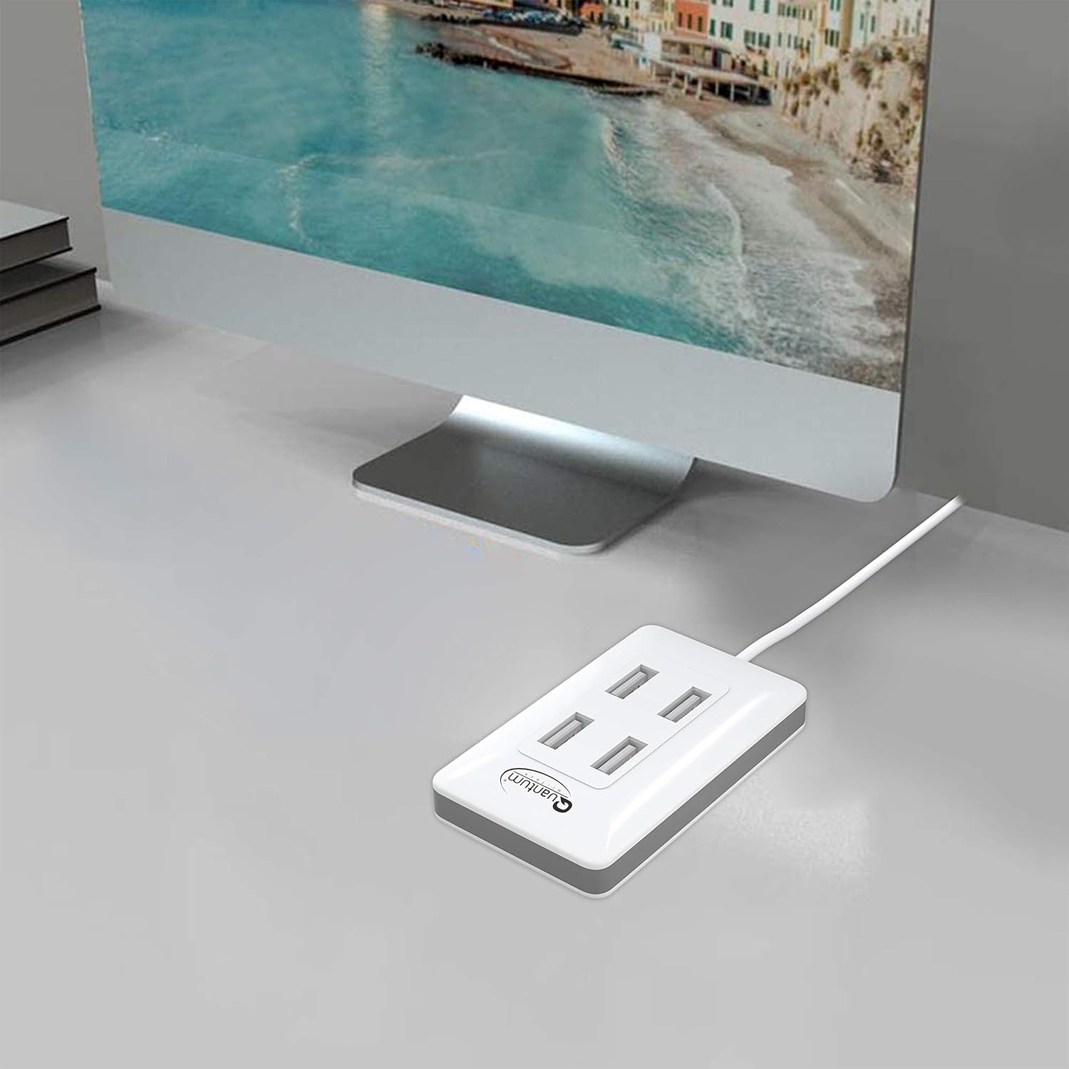 Quantum QHM6633 4-Port Hi-Speed USB Hub (Multicolor)