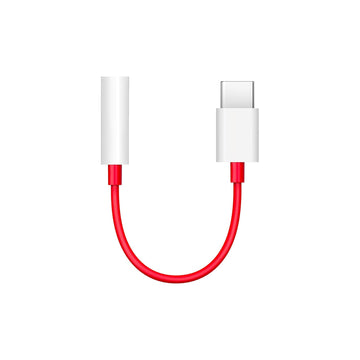 OnePlus Type-C to 3.5mm Auxiliary Adapter (RED)