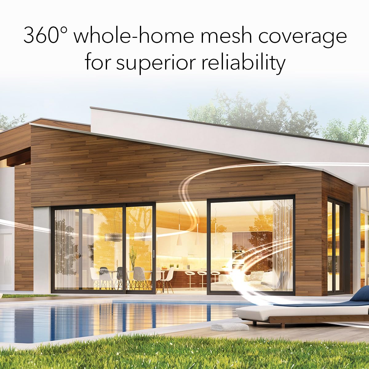 NETGEAR Orbi 770 Series Tri-Band WiFi 7 Mesh Network System (RBE772) - Router + 1 Satellite Extender, Security Features, Up to 11Gbps, Covers up to 5,500 sq.ft., 100 Devices, 2.5 Gig Internet Port