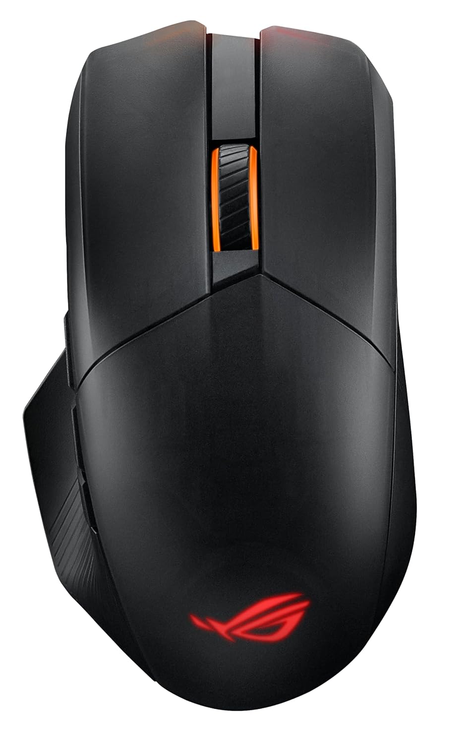 Asus ROG Chakram X Origin Gaming Mouse, Tri-Mode connectivity (2.4GHz RF, Bluetooth, Wired), 36000 DPI Sensor, 11 programmable Buttons, Detachable Joystick, Paracord Cable, Black