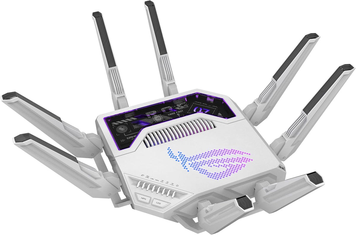 ASUS GT-BE19000AI Tri-Band WiFi 7 AI Gaming Router - 10G, Game Boost