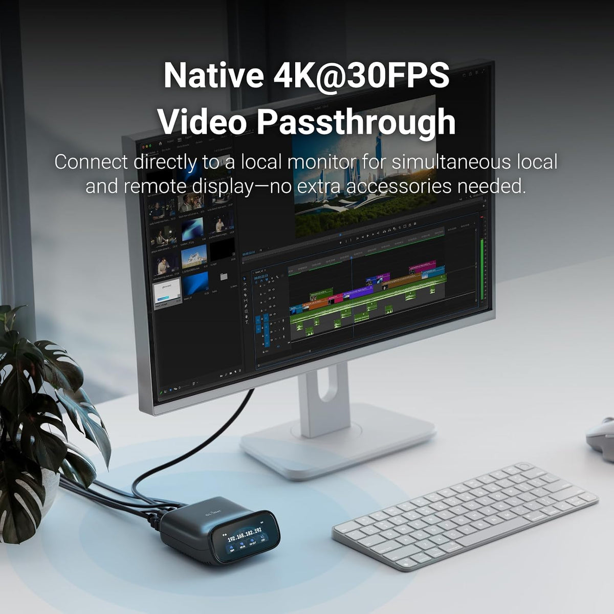 GL.iNet GL-RM10 Comet Pro Remote KVM Over Wi-Fi 6 Dual Band 4K Passthrough