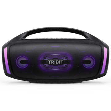 Tribit StormBox Blast 2 Bluetooth Speaker, 200W Portable Speaker with Subwoofer, XBass, LED Lights, Bluetooth 5.4, IP67, Custom EQ, 30H Playtime, Karaoke Function - Perfect for Outdoor Party/Garden