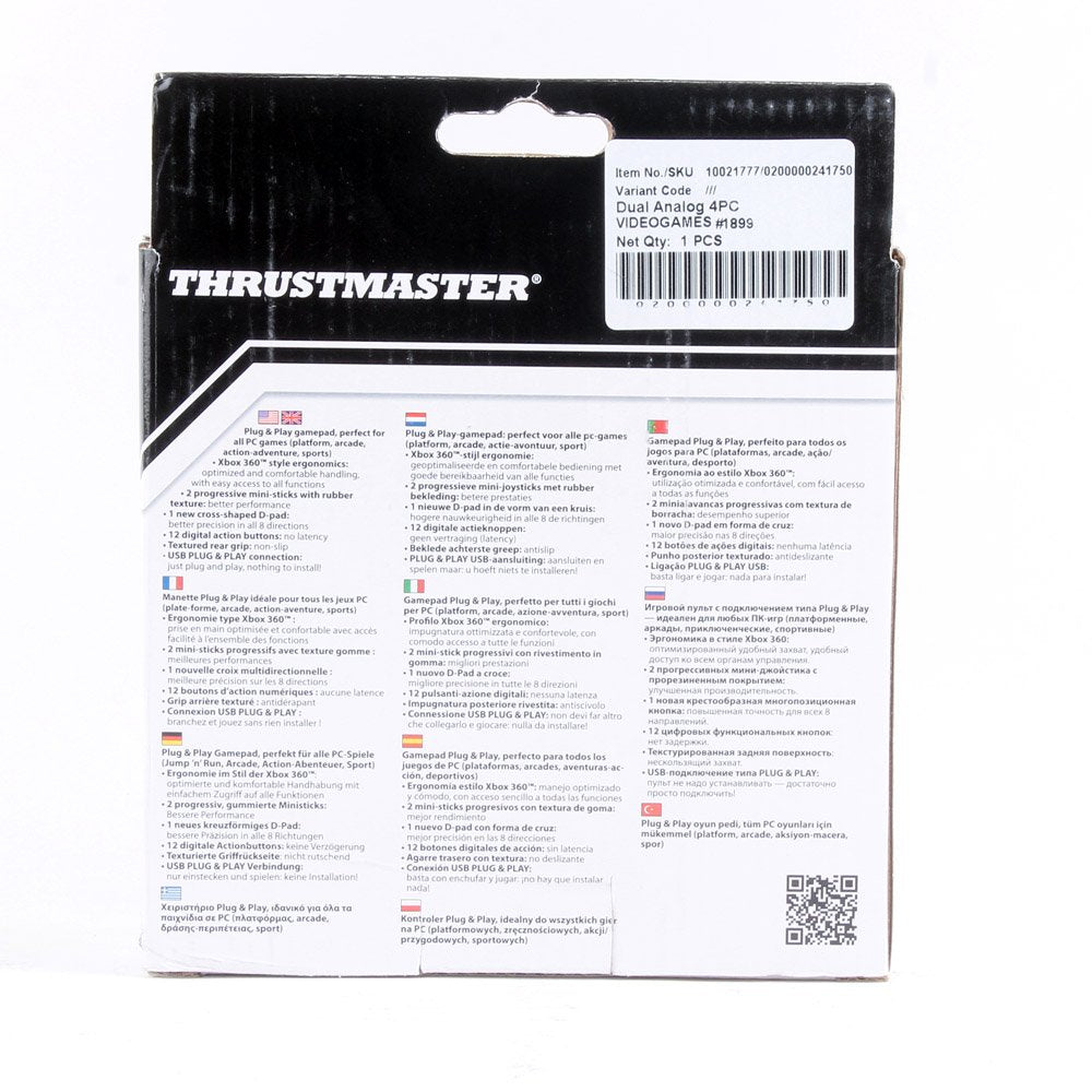 Thrustmaster Dual Analog 4 | Game Controller/Gamepad | PC