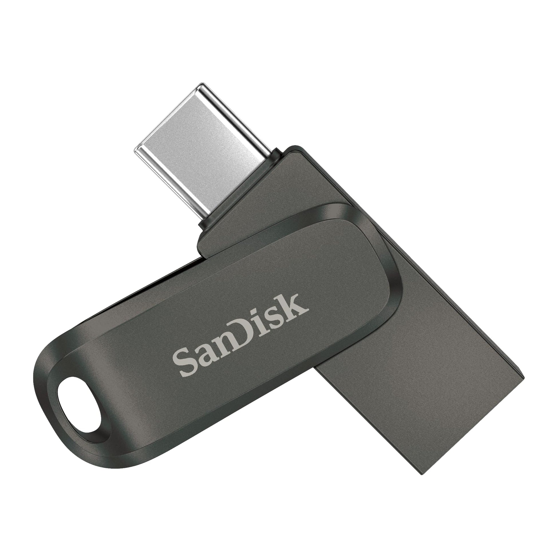 SanDisk Ultra Dual Drive Luxe USB_c Type-C 64GB, OTG, Upto 400MB/S, Pendrive, Silver, 5Y Warranty (SDDDC4-064G-I35)