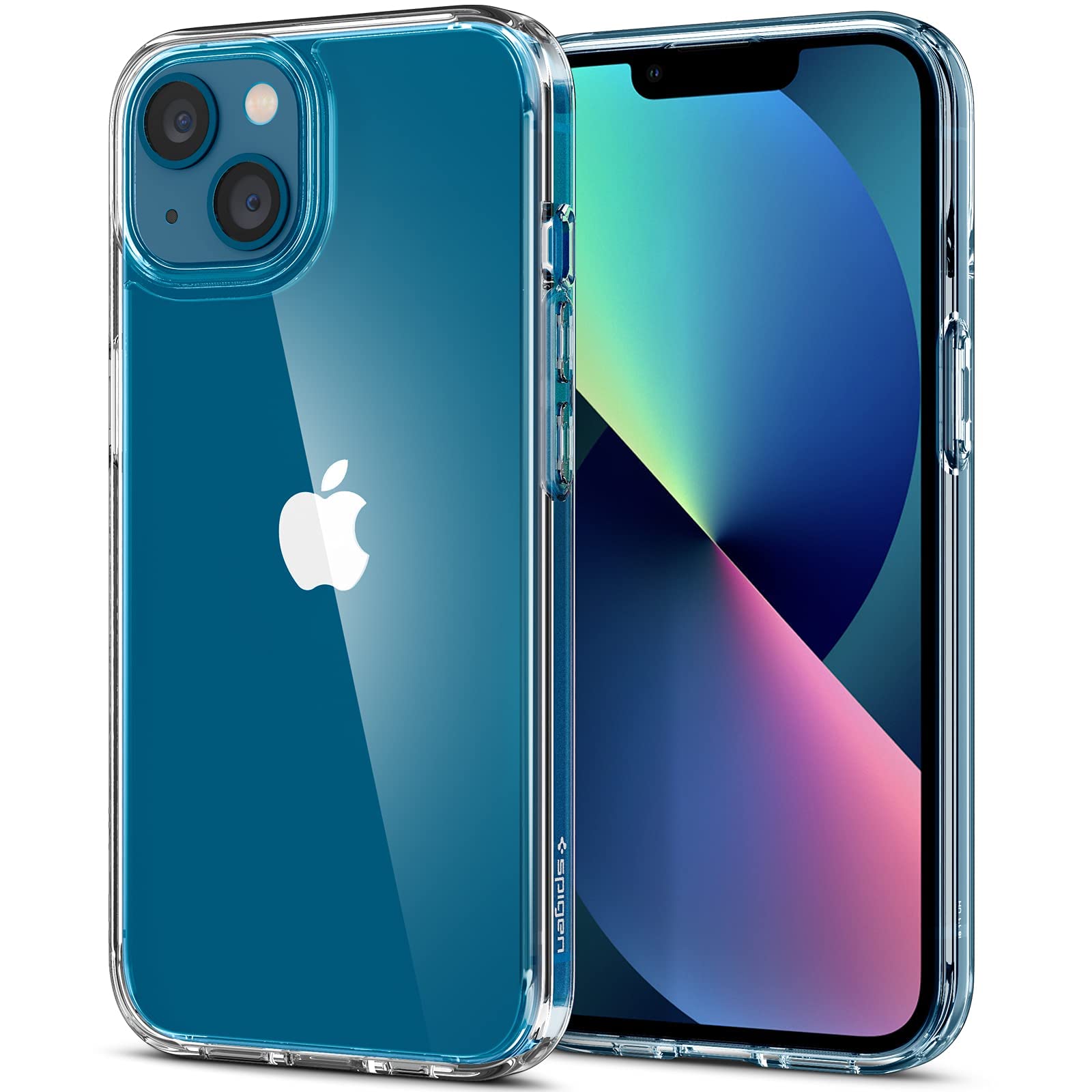 Spigen Ultra Hybrid Matte Back Cover Case Compatible with iPhone 13 (TPU + Poly Carbonate | Frost Black)