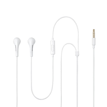 Samsung Hands-Free Wired in Ear Earphones with Mic, 3.5mm Jack(White)