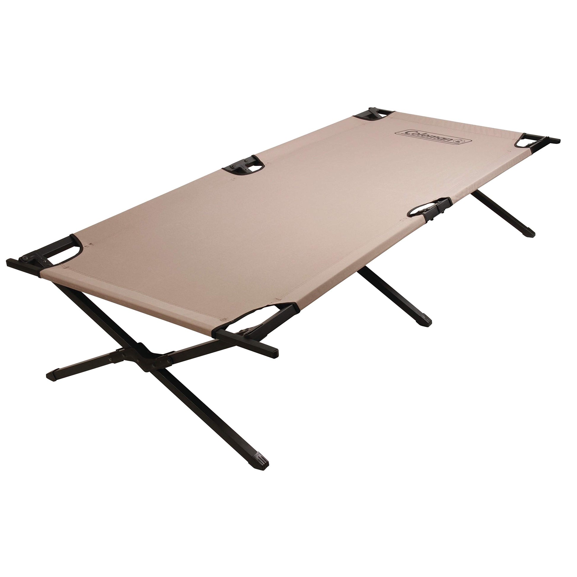 Coleman Cot Trailhead Strong Steel Stable & Portable Folding Camping Cot with Carry Bag- Supports up to 300 lb