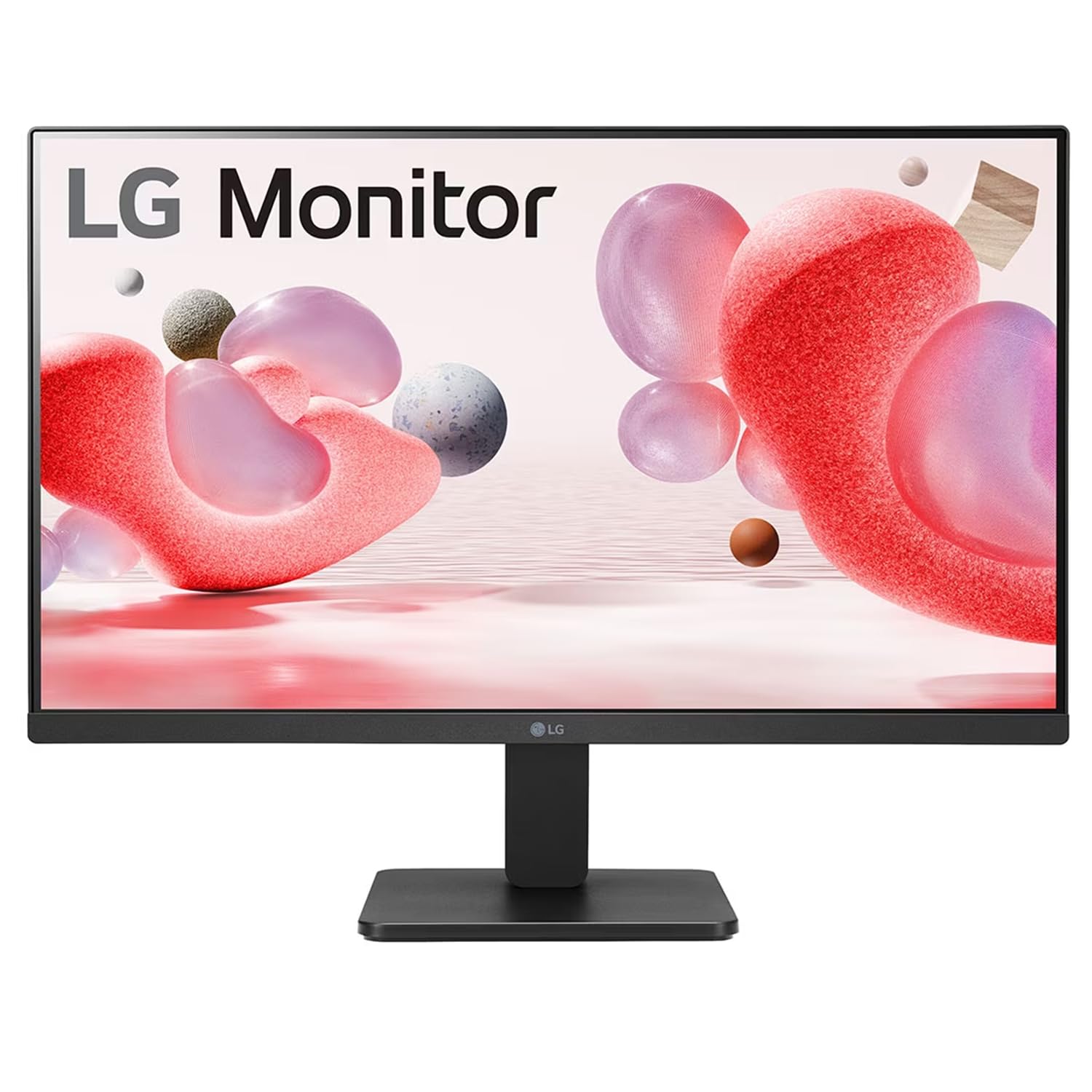 LG24U411A-BN Smartchoice 60 cm (24-inch) Full HD (1920 x 1080) IPS Monitor, 3-Side Virtually Borderless, 1ms MBR, 120Hz, sRGB 99%(Typ.), HDR10, Reader Mode, Flicker Safe, VGA, HDMI, Slim Stand, Black