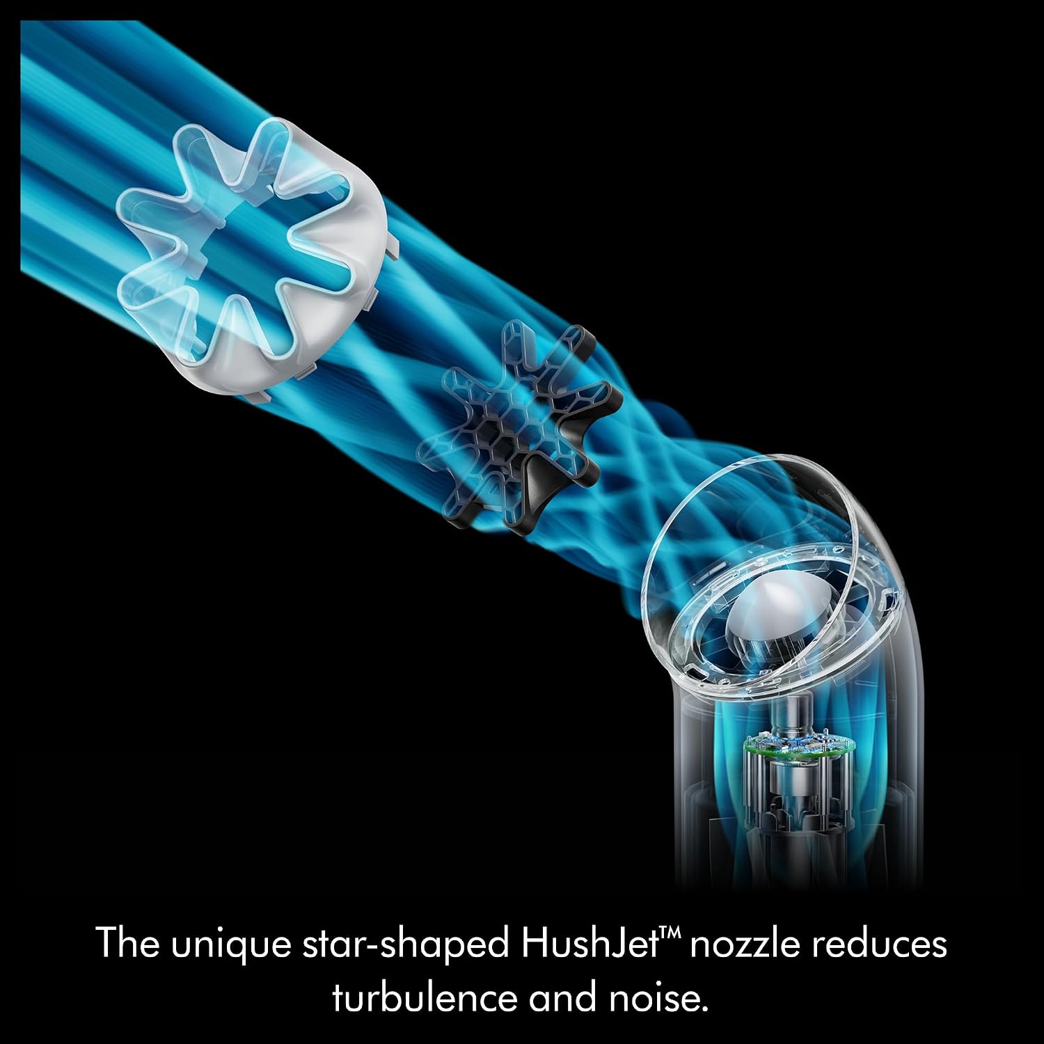 Dyson HushJet Mini Bladeless Personal Fan (Stone/Blush)