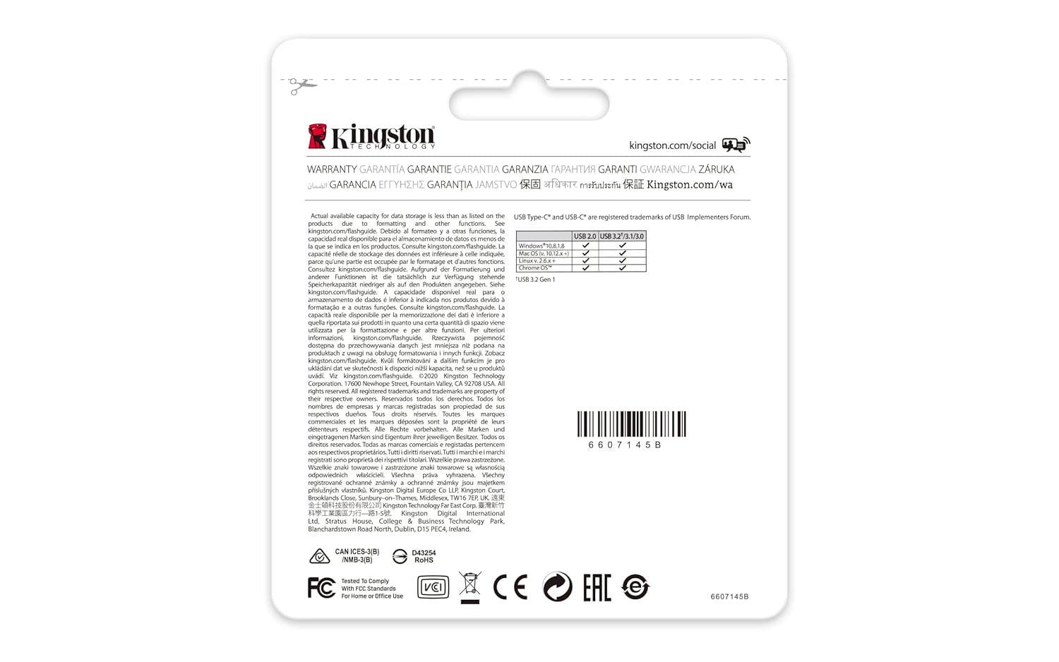 Kingston DataTraveler 70 128GB Portable and Lightweight USB-C flashdrive with USB 3.2 Gen 1 speeds DT70/128GB