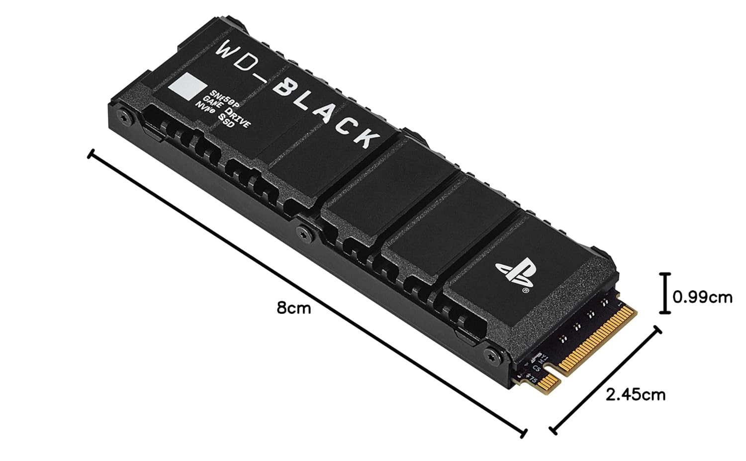 WD_Black SN850P NVMe SSD for PS5 4TB, PCIe Gen 4, Upto 7300MB/s Read, Certified by Sony