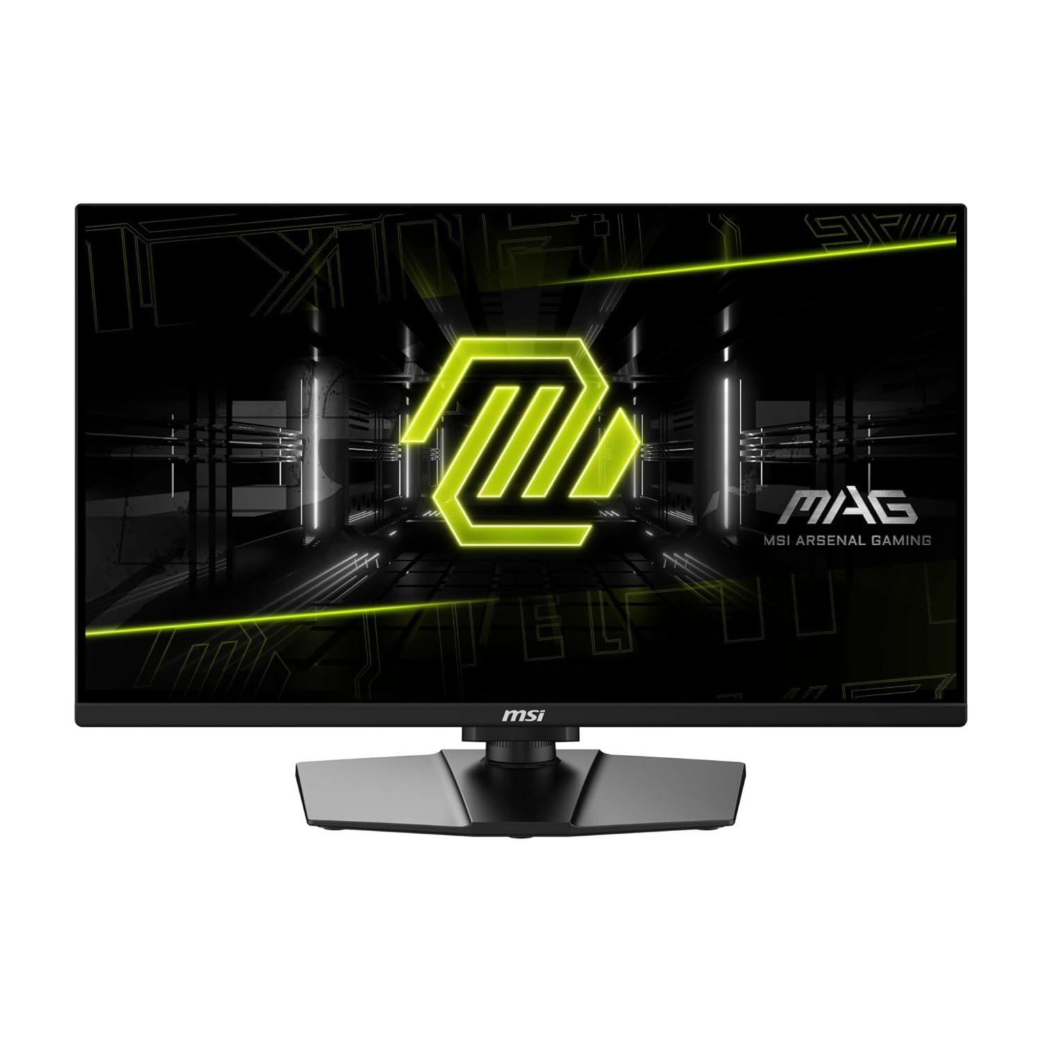 MSI MAG 255PXF 24.5 Inch FHD Gaming Monitor - 1920 x 1080 Rapid IPS Panel, 300 Hz / 0.5ms (GtG, Min.),120% sRGB Colour Gamut, Frameless Design, HDR Ready - DisplayPort 1.4a, HDMI™ 2.0b(FHD@240Hz)