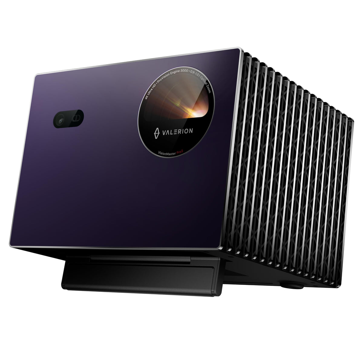 Valerion VisionMaster Pro2 Triple Laser Projector 4K,15000:1 Contrast, 0.9-1.5x Optical Zoom, 2X Multitasking Power, IMAX, HDR10+, GTV, 4ms Lag-Free Gaming, 3000 ISO Lumens, Google Home, Apple Homekit