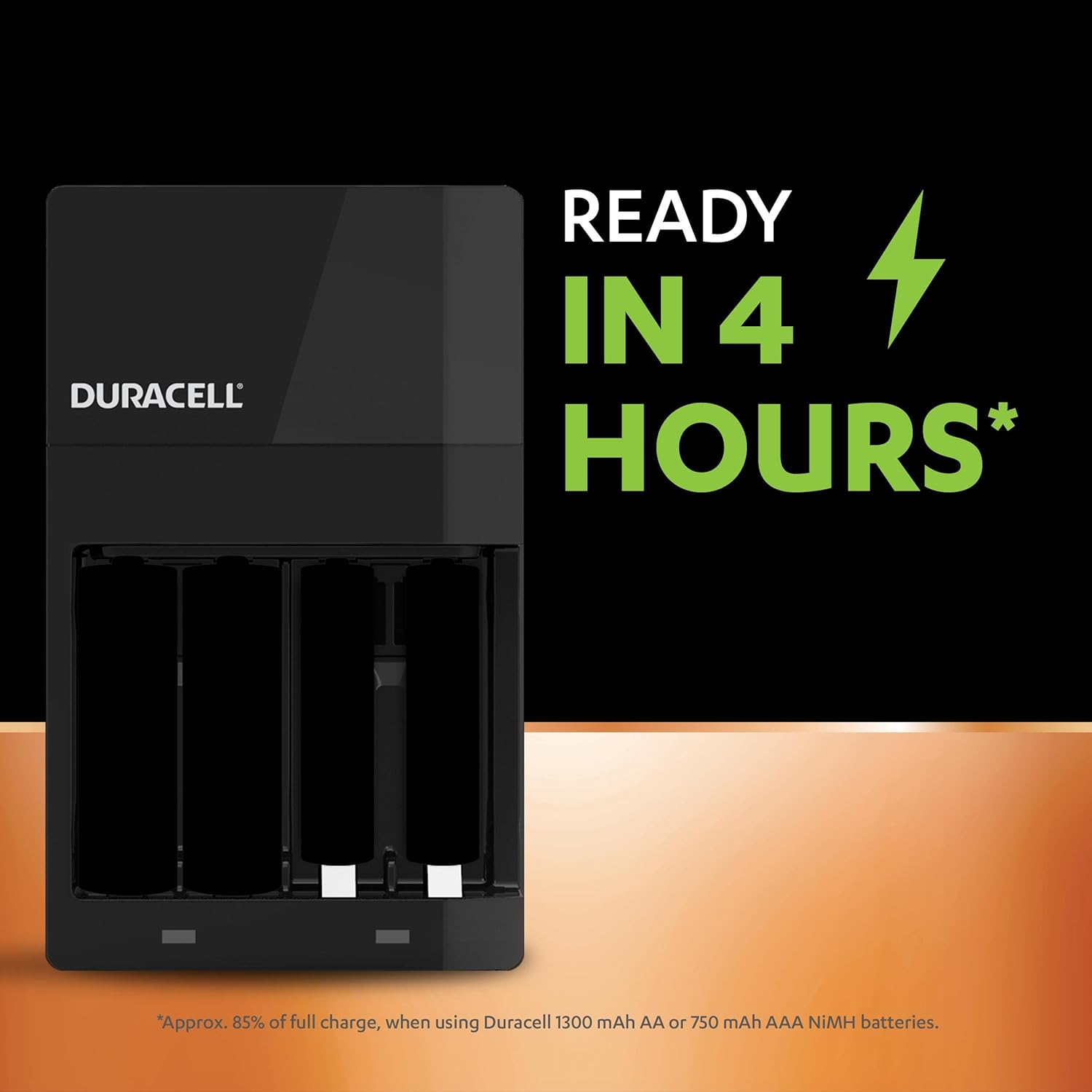 Duracell 4 hours Battery Charger CEF14, Everyday Devices, Flashlight, Clock, Radio