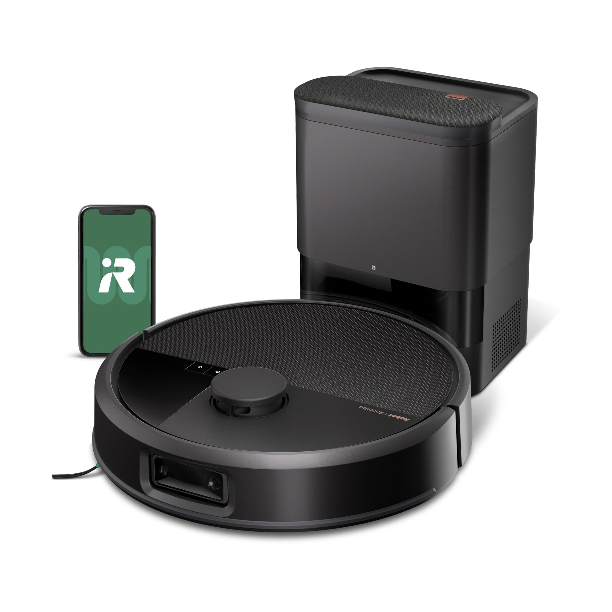 iRobot Roomba Max 715 Pet Robot Vacuum, 30,000Pa Suction, Dual Rubber Anti-Tangle Brushes & Side Brush, 90 Days Self-Emptying, PrecisionVision AI Obstacle Avoidance, 3D Mapping, Advanced Dirt Detect