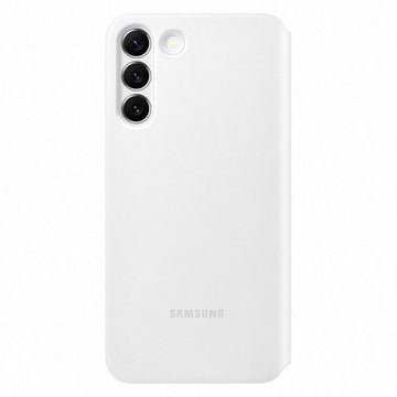 Samsung Official S22 Smart Clear View Cover White.