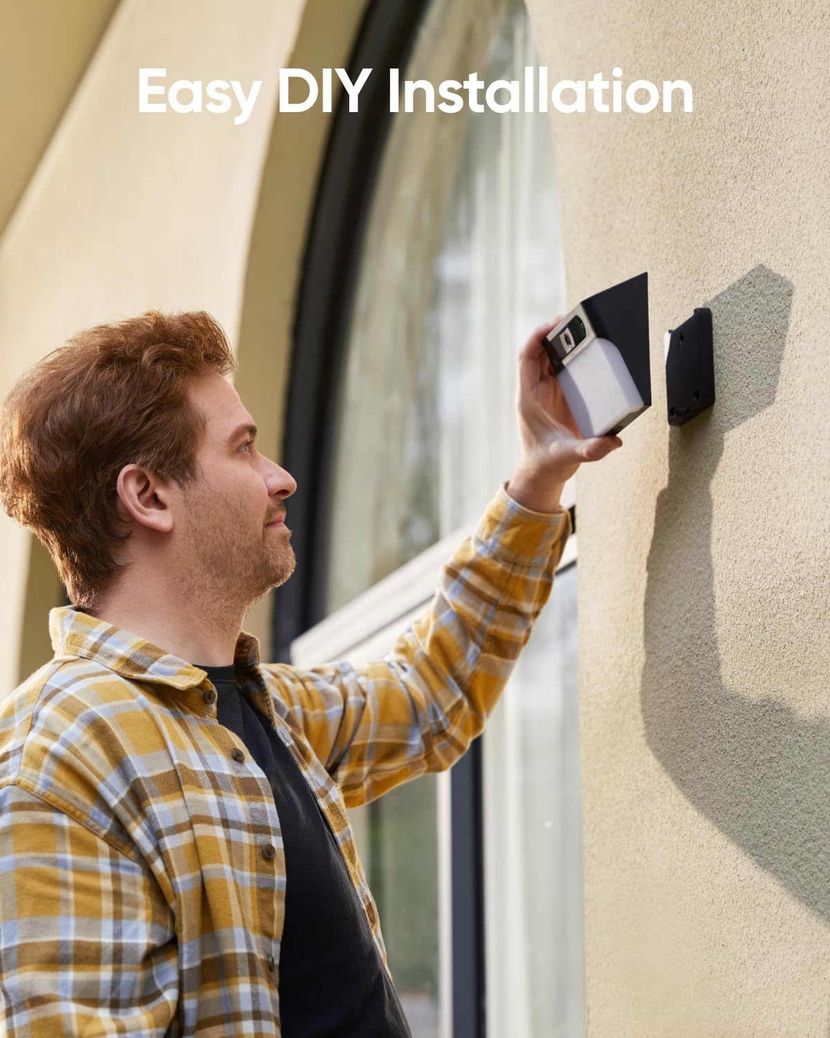 eufy Security Solar Wall Light Cam S120, Solar Security Cameras Wireless Outdoor, Camera, Forever Power, Motion Activated Light, AI Detection, IP65 Waterproof, Spotlight, No Monthly Fee