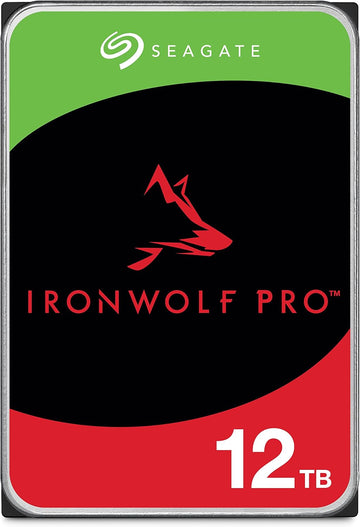Seagate IronWolf /Ironwolf Pro, 8TB-30TB, Enterprise NAS Internal HDD –CMR 3.5 Inch, SATA 6 Gb/s, 7,200 RPM, 256 MB Cache for RAID Network Attached Storage