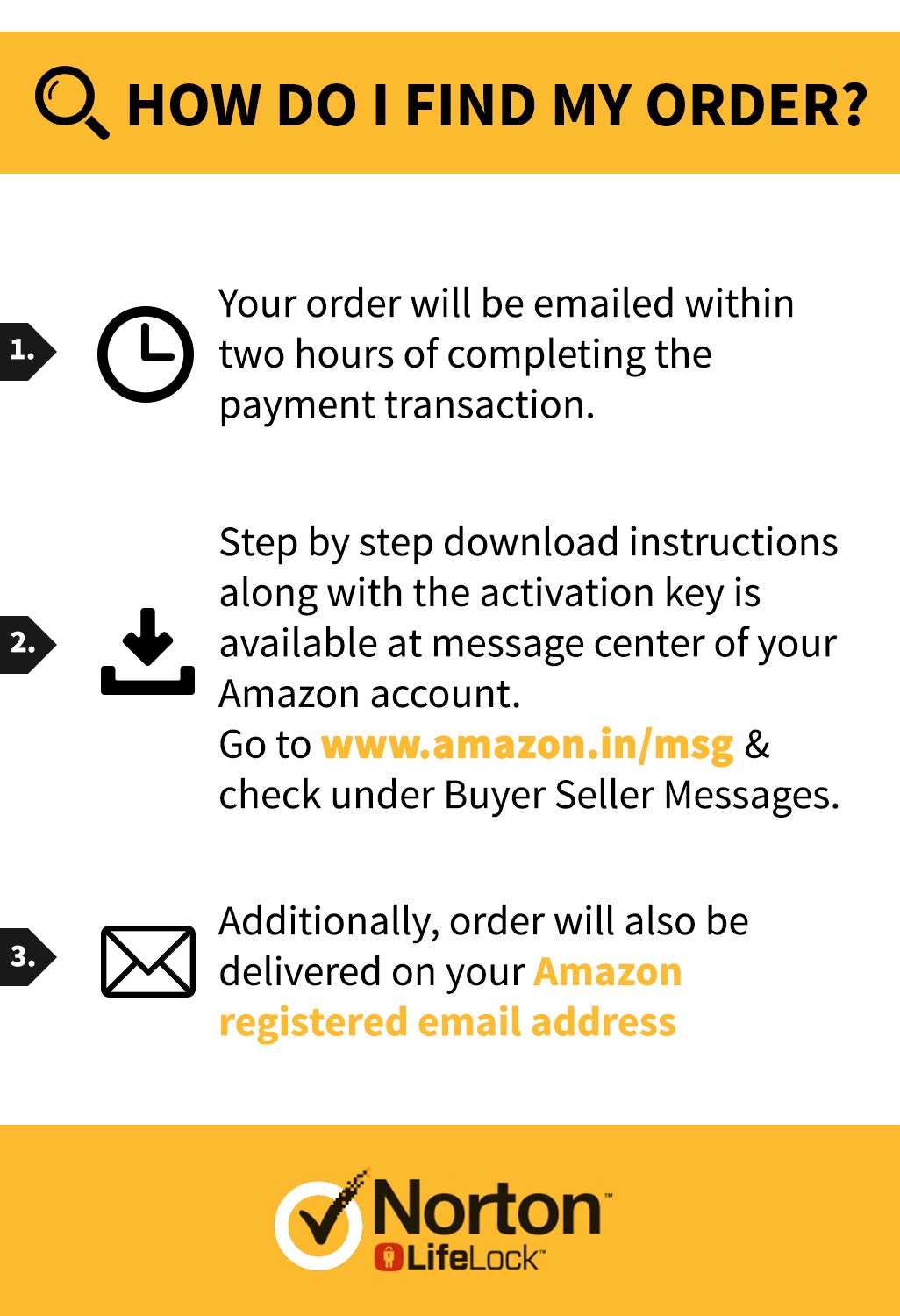 Norton Mobile Security - 1 Device - 1 Year (Email Delivery in 2 Hours - No CD)