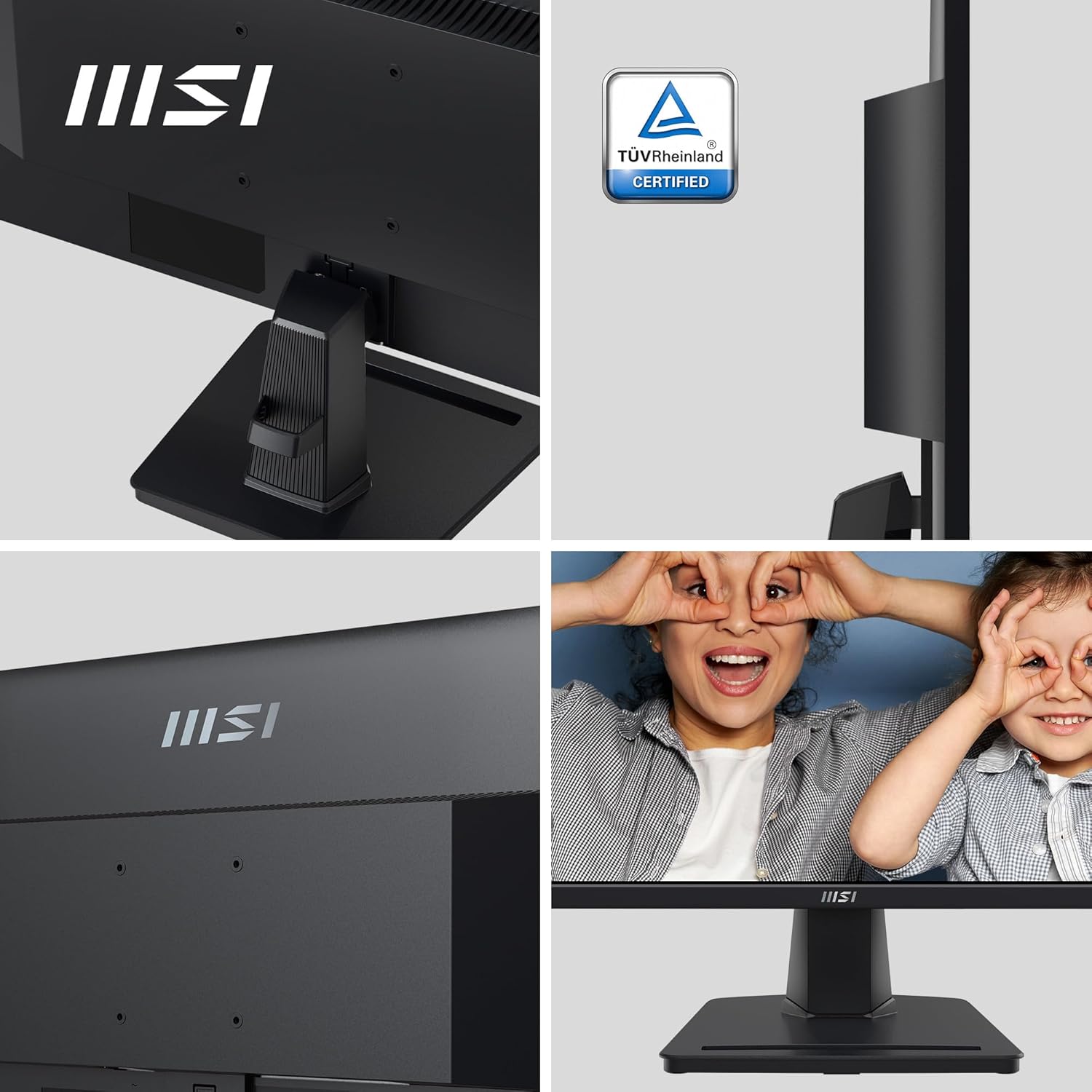 MSI PRO MP275Q 27 Inch 2K WQHD Office Monitor - 2560 x 1440 IPS Panel, 100 Hz, Eye-Friendly Screen, Built-in Speakers, Tilt-Adjustable - HDMI 2.0b, DP (1.2a)