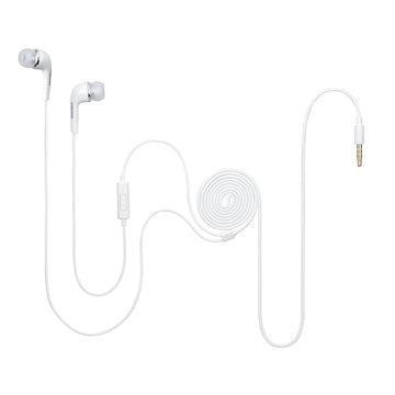 Samsung Hands-Free Wired in Ear Earphones with Mic, 3.5mm Jack(White)