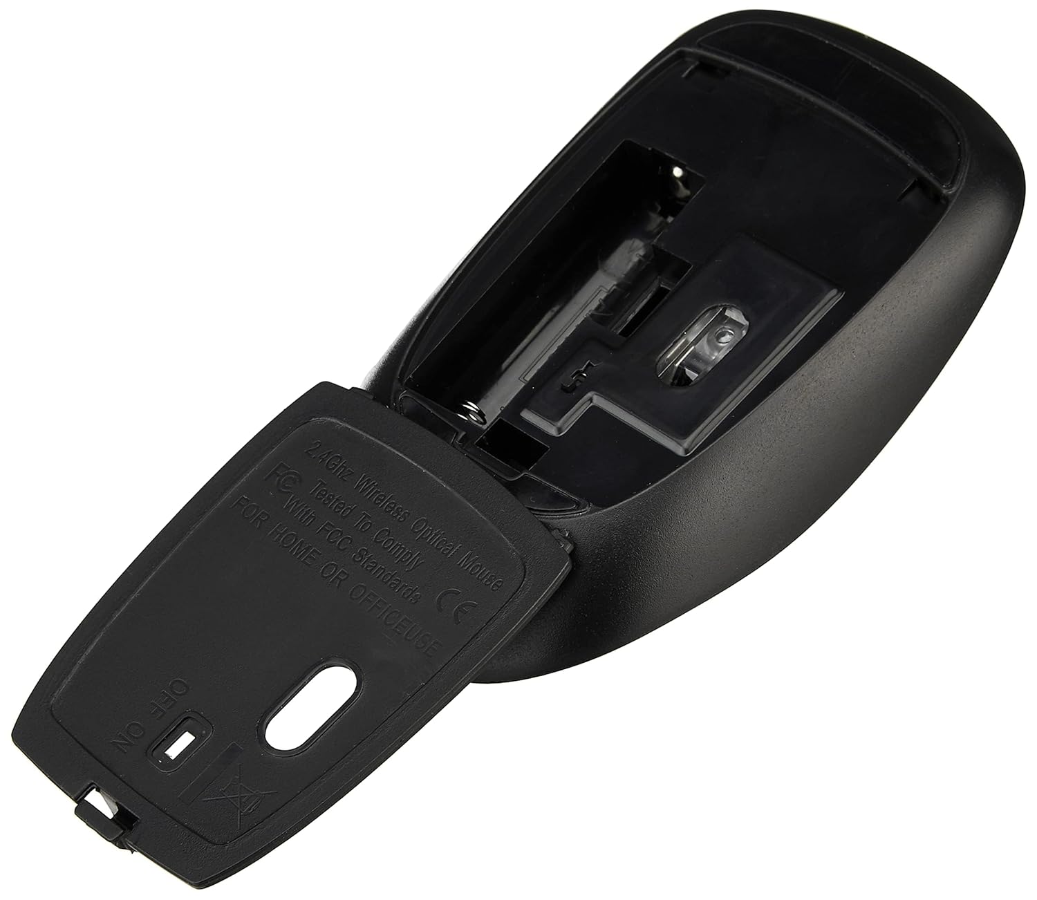 amazon basics AmazonBasics Wireless Mouse | 2.4 GHz Connection, 1600 DPI | Type - C Adapter | Upto 12 Months of Battery Life | Ambidextrous Design | Suitable for PC/Mac/Laptop