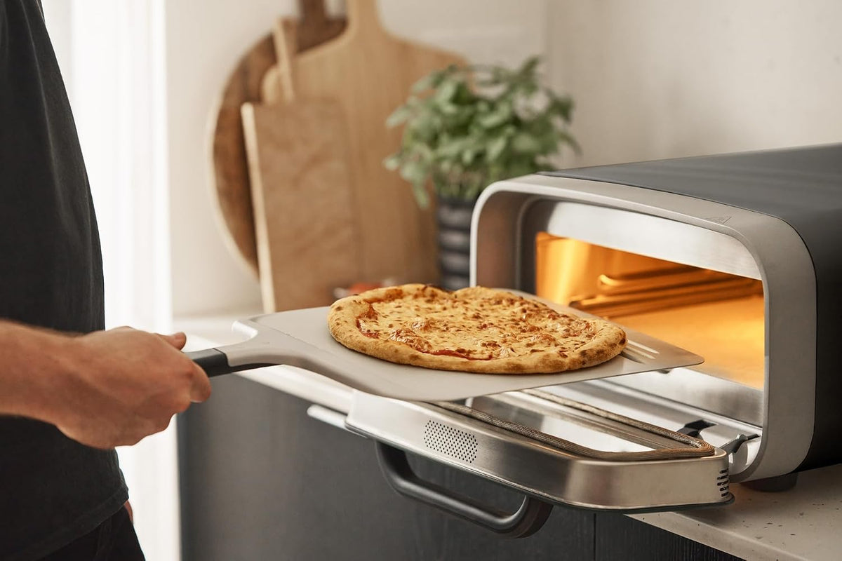 Ooni Volt 2 Electric Indoor Pizza Oven - 70 °F to 850 °F Temperature Range, Versatile Countertop Electric Toaster Oven, Cook 12 Inch Pizzas and More - Charcoal Grey