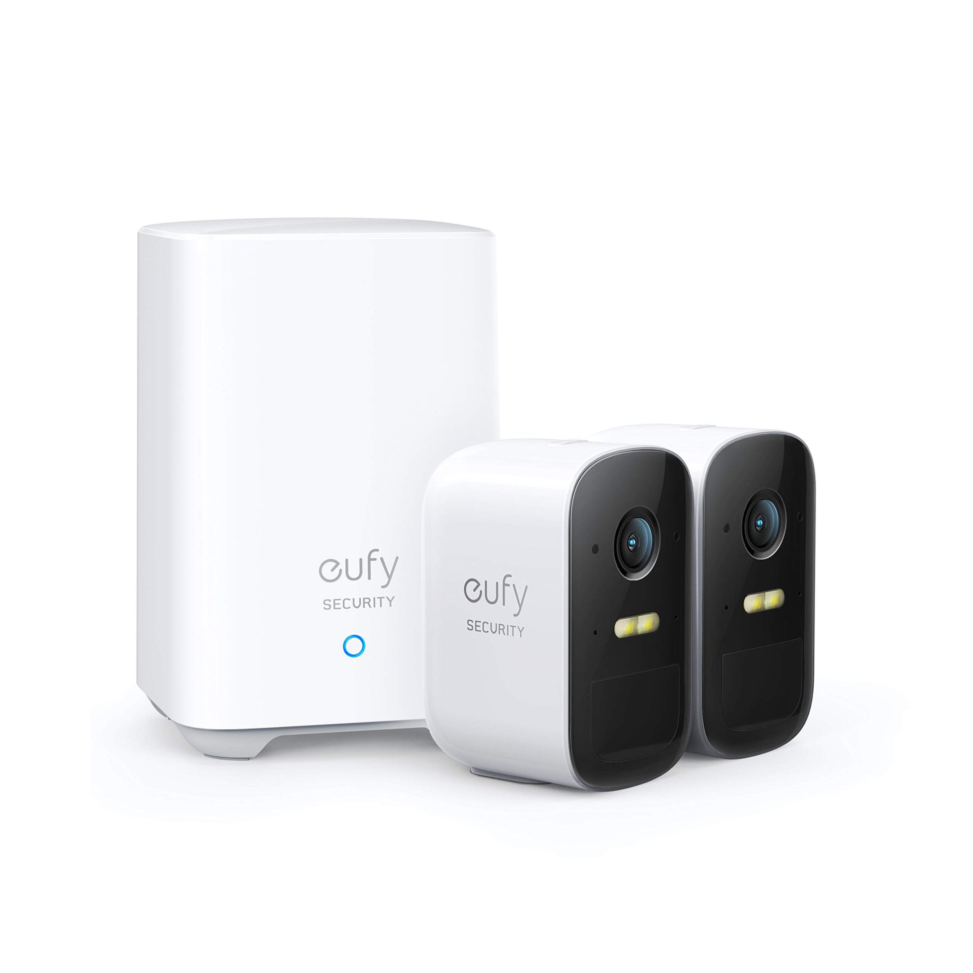 eufy Security, eufyCam 2C 4-Cam Kit, Security Camera Wireless Outdoor, Home Security System, HomeKit Compatibility, 1080p HD, IP67, Night Vision, Motion Only Alert, No Monthly Fee