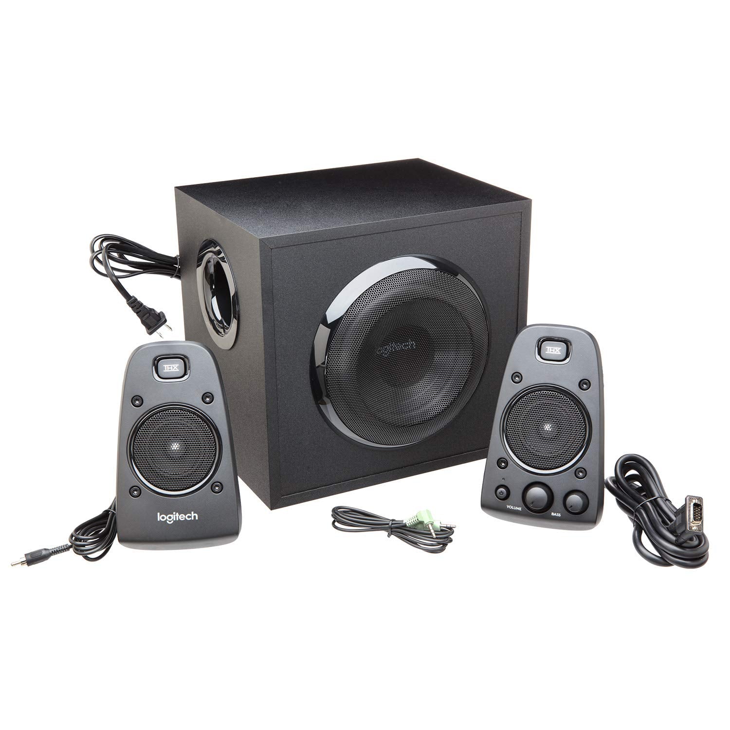 Logitech Z-623 2.1 Channel 200 Watts Wired THX-Certified Multimedia Speakers