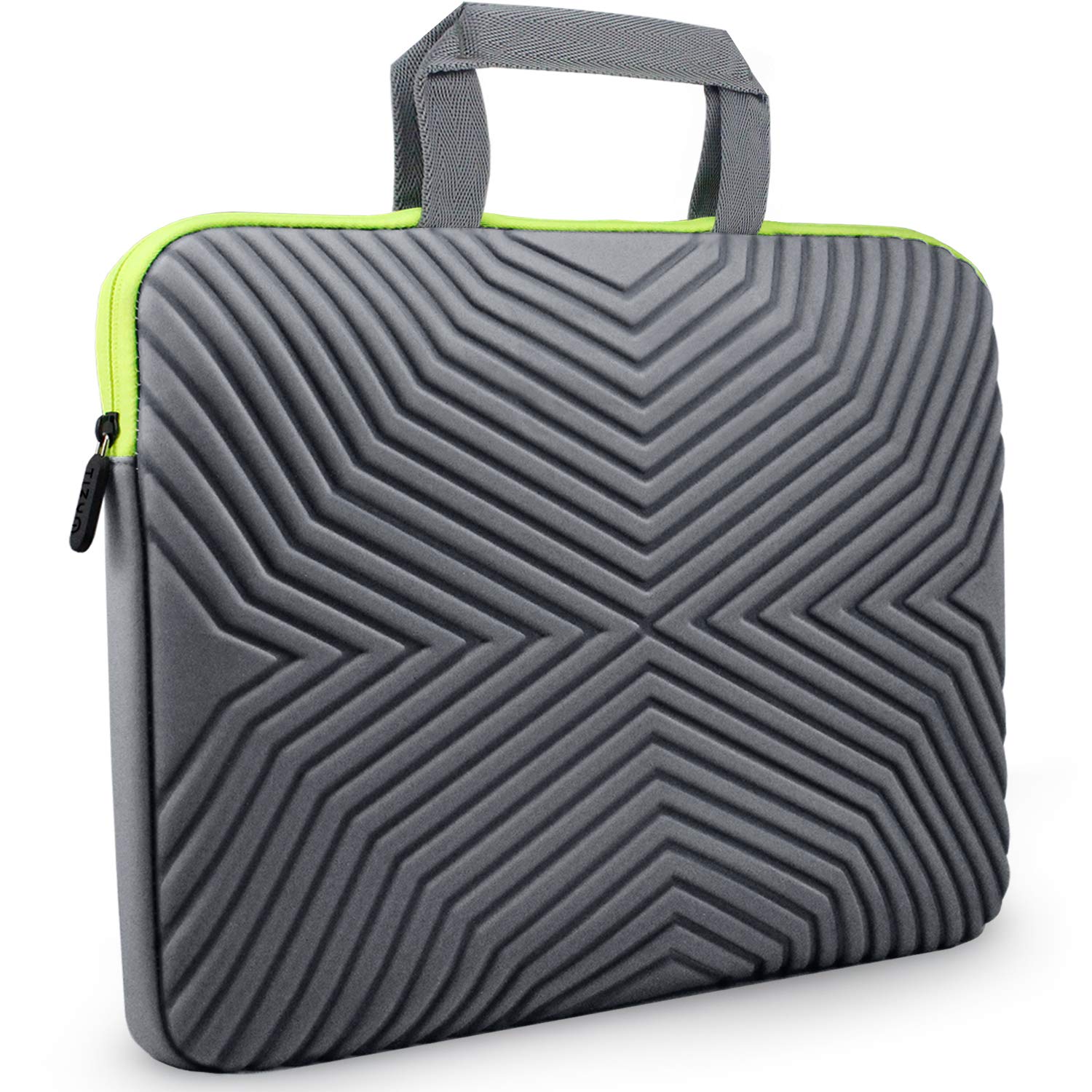 Tizum Laptop Bag Sleeve Case Cover for 15/15.6-Inch Laptop MacBook Designer Neoprene (Grey)