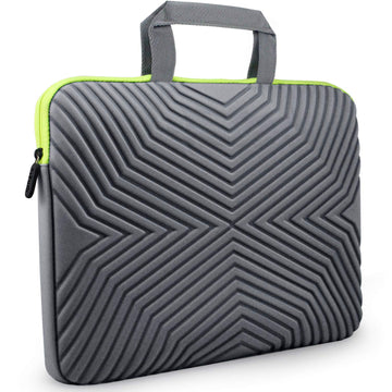 Tizum Laptop Bag Sleeve Case Cover for 15/15.6-Inch Laptop MacBook Designer Neoprene (Grey)